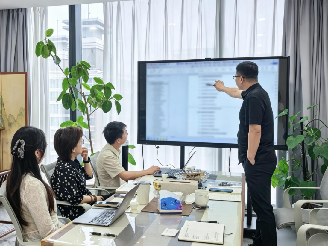 中国劳科院田大洲主任莅临北科天翼调研指导